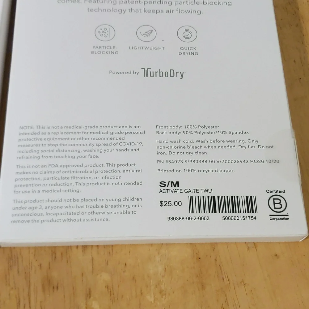 Athleta new package